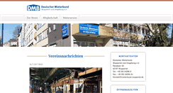Desktop Screenshot of mieterbund-wuppertal.de